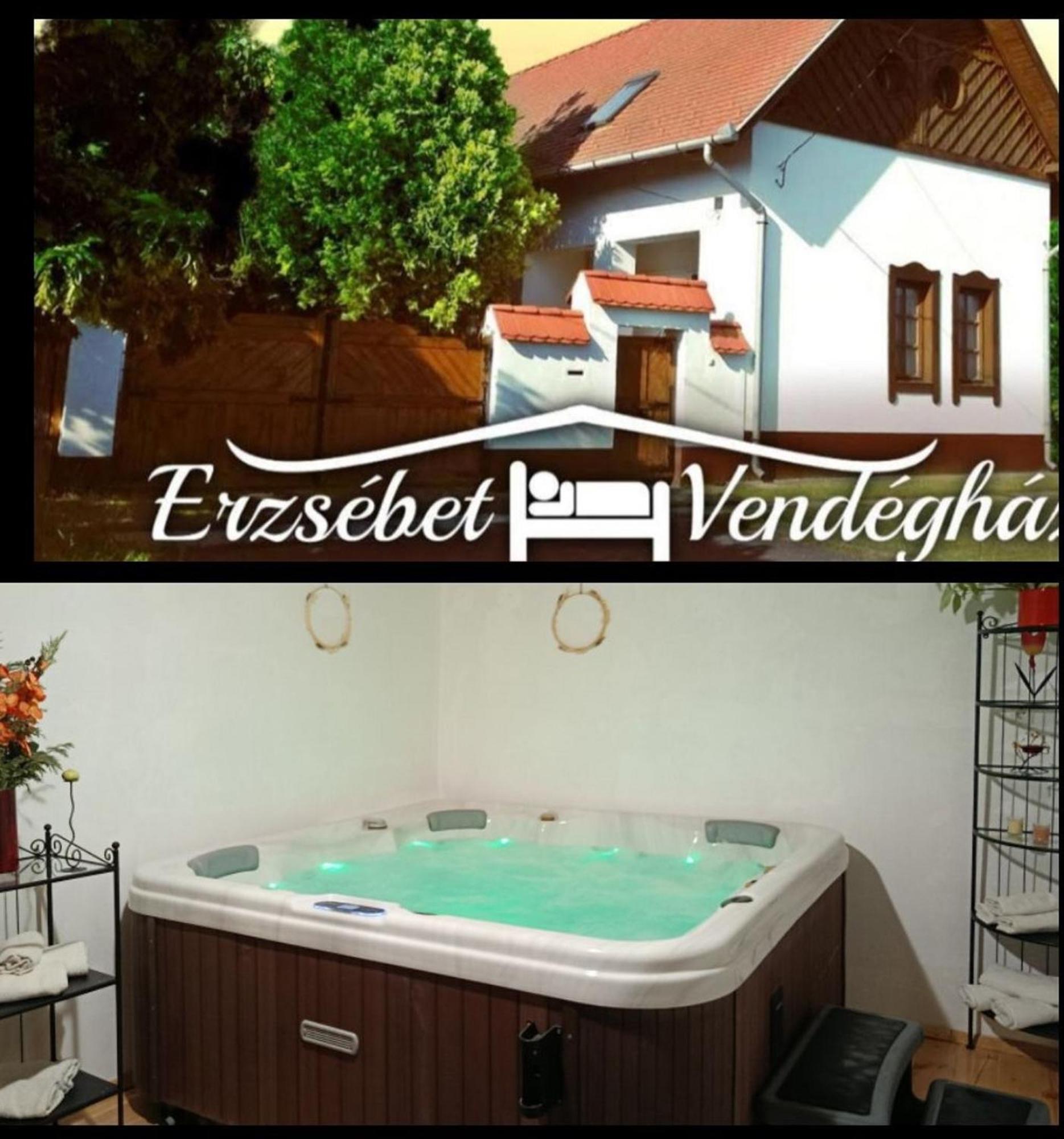 Hajdúszoboszló Erzsebet Vendeghaz Es Apartman מראה חיצוני תמונה